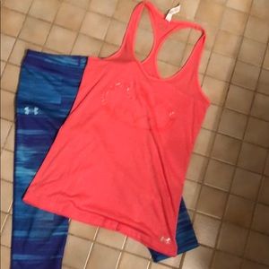 Under Armour workout outfit